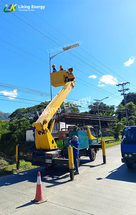 Vorteile von H High Quality Solar Street Light Integriertes Solar Street Light