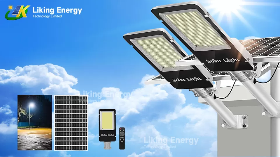 Split Solar Street Light: Eine effiziente Beleuchtungs lösung