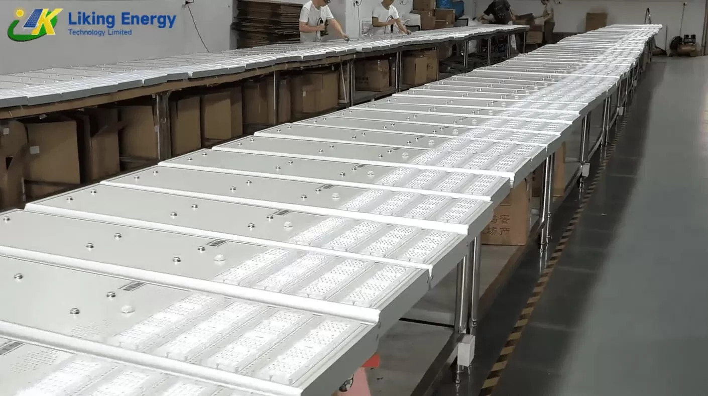 Liking-M60W kosten günstige All-in-One-Solar-Straßen leuchte
